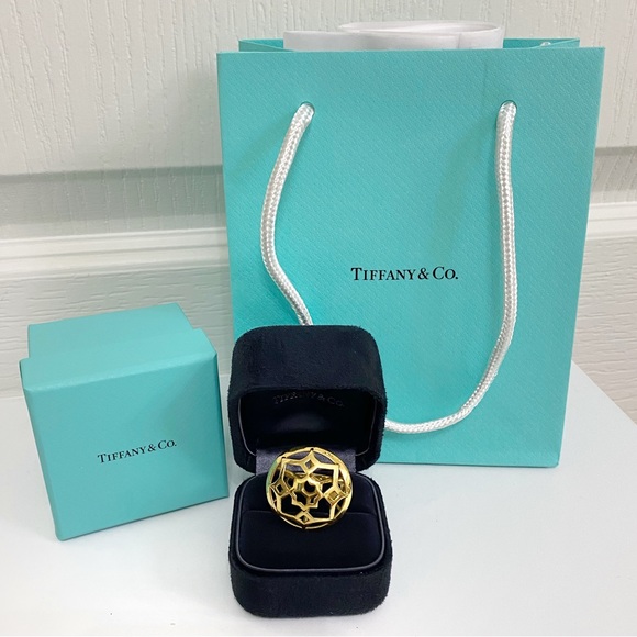 Tiffany & Co. Jewelry - TIFFANY & CO 18K Yellow gold Marrakech ring